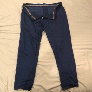 Zara Mens Blue Tapered Pants W32